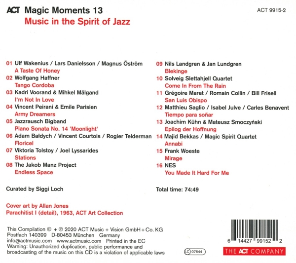 Magic Moments 13-In The Spirit Of Jazz 1