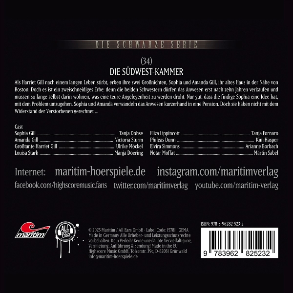 Folge 34: Die Südwest-Kammer 1