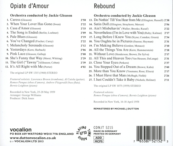 Opiate DAmour/ Rebound 1