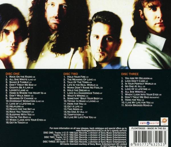 3/ Good Acoustics/ Hold Your Fire/ Firehouse 1