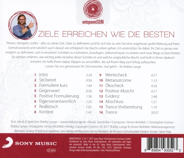 entspanntSEIN-Ziele erreichen wie die Besten (Ko 1