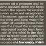 Conjoint - A Few Empty Chairs