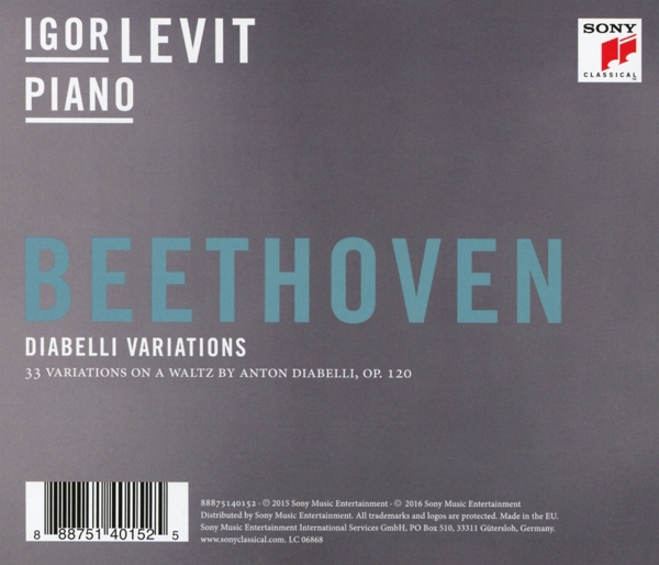 Diabelli Variations-33 Variations on a Waltz 1