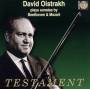 David Oistrach - Violinsonaten 9&3/Sonaten 32 K