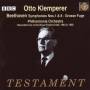Klemperer / Philharmonia Orchestra / New Philharmonia - Sinfonien 1 & 8/Grosse Fuge op.133