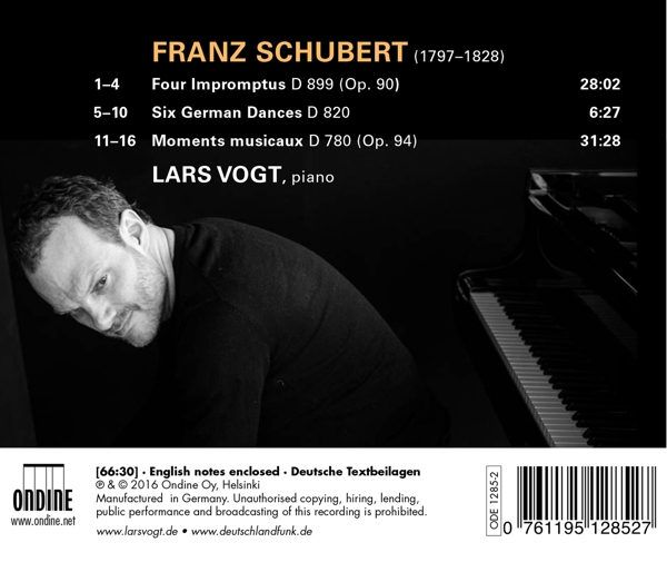 Impromptus/ Moments Musicaux/ 6 Deutsche Tänze 1