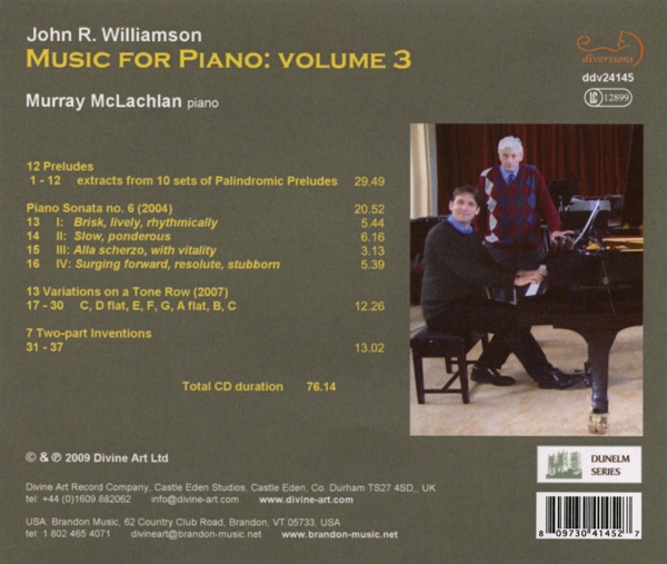 Music For Piano Vol.3 1