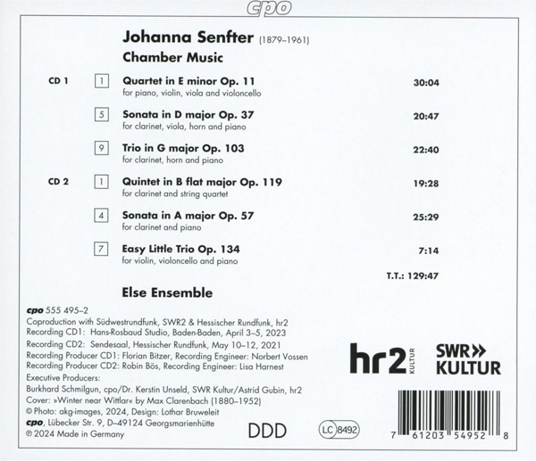 Quintett, Trio & Sonate 1