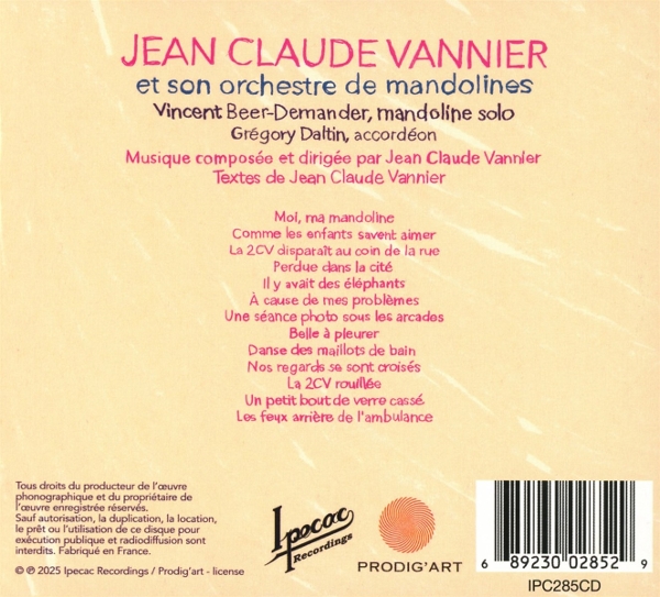 Jean-Claude Vannier Et Son Orchestre De Mandolines 1