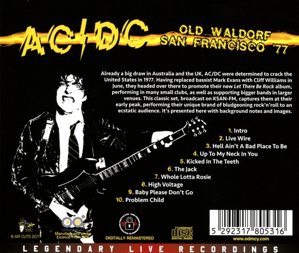 Old Waldorf San Francisco \'77 1