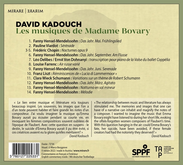 Les Musiques De Madame Bovary 1