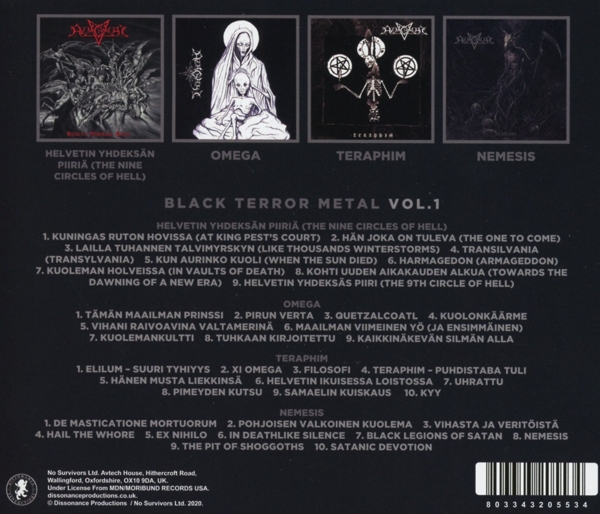 Black Terror Metal Vol.1 (4CD-Set) 1