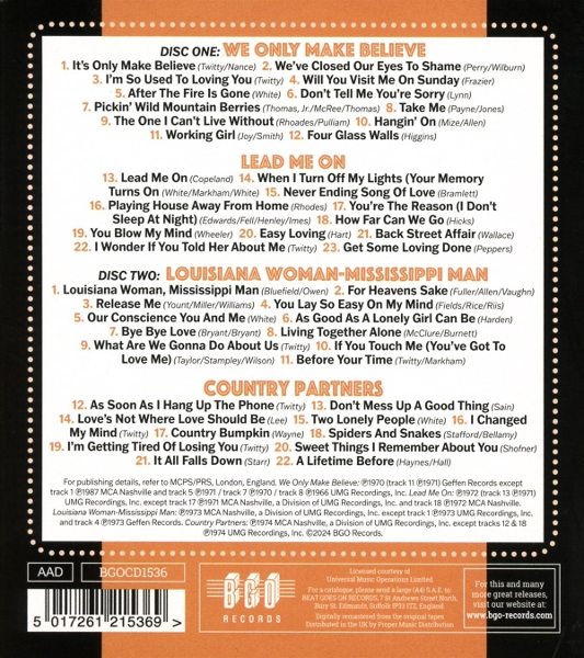 We Only Make Believe/ Louisiana Woman-Mississippi M 1
