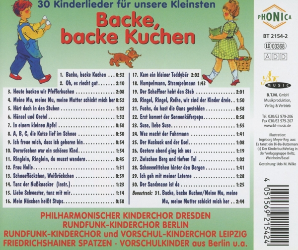 Backe, backe Kuchen 1