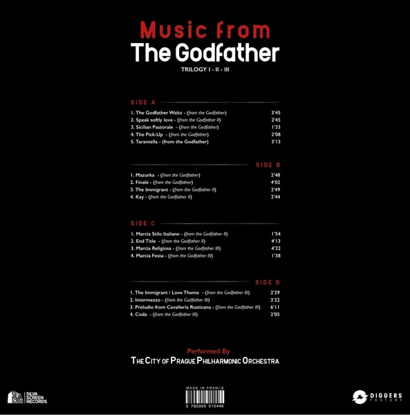 The Godfather Trilogy (Blood Red Splatter 2LP Gf.) 1