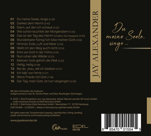 Du meine Seele, singe... 1