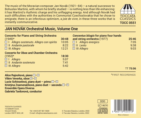 Orchestral Music, Volume One 1