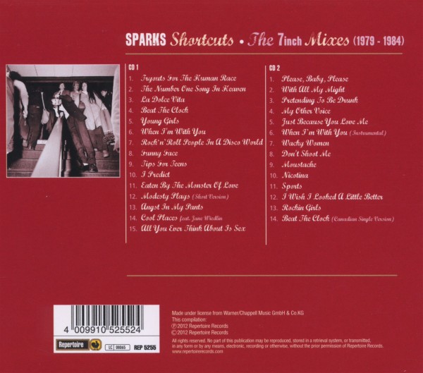 Shortcuts: The 7 Inch Mixes (1979-1984) 1