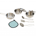 Vedes Grohandel Gmbh -Ware - SMK Edelstahl Topfset, 9-teilig