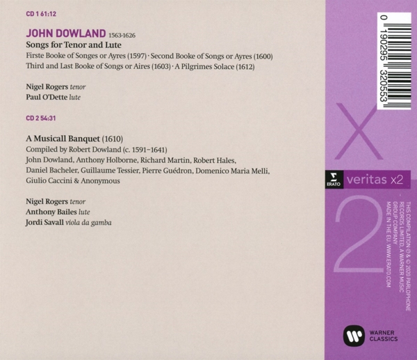 Dowland:Songs for tenor and luth 1