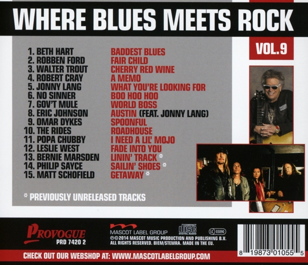 Where Blues Meets Rock Vol.9 1