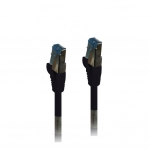 Synergy 21 Kabel, Dosen, Etc. - Patchkabel RJ45, CAT6A 500Mhz, 0.25m, schwarz, S-STP(S/FTP), PUR(Auen/Outdoor/Industrie), AWG26, Synergy 21