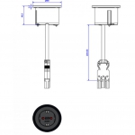 Bachmann - Steckdose PIX 1xCEE7/3 0, 2m 926.300 (926.300)