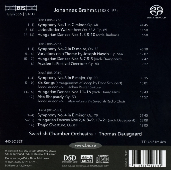 Symphonien, Ouvertüren, Ungarische Tänze 1