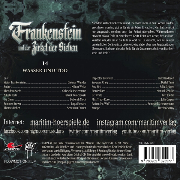 Frankenstein 14 - Wasser Und Tod 1