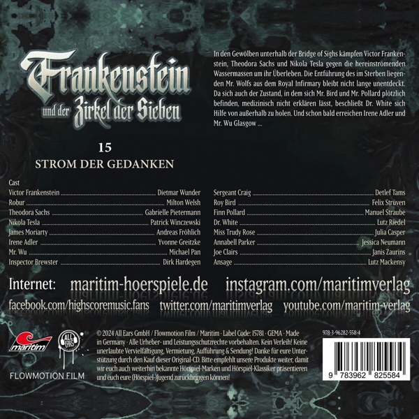 Frankenstein 15 - Strom Der Gedanken 1