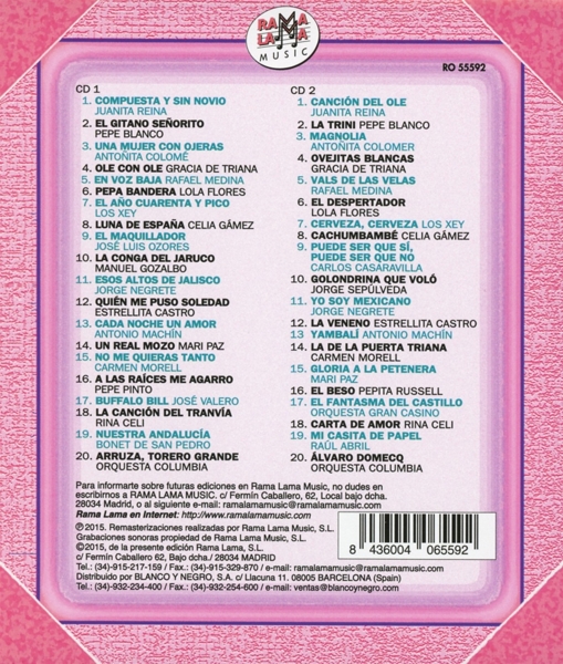 Los numeros uno del pop espanol 1945 1
