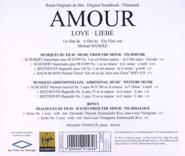 Liebe (Amour)-Musik Zum Film 1