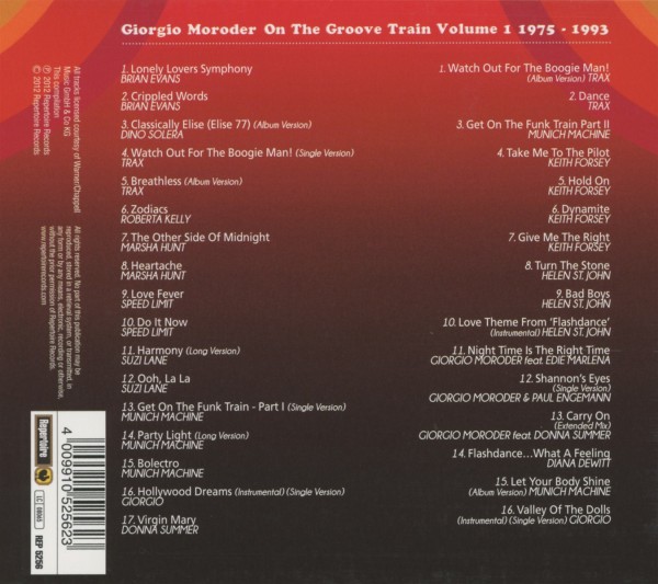 On The Groove Train-Pop & Dance Rarities 1975-19 1