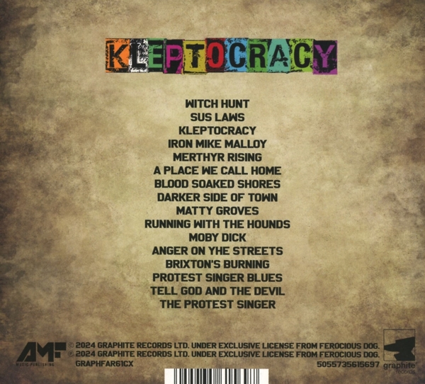 Kleptocracy (CD-Edition w/ Bonustracks) 1