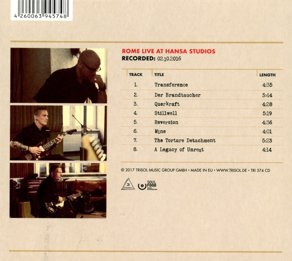 Hansa Studios Session 1