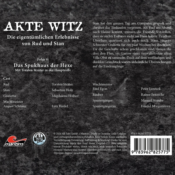 Akte Witz 06: Das Spukhaus Der Hexe 1
