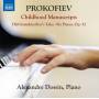 Alexandre Dossin - Childhood Manuscripts
