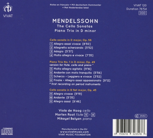 Cellosonaten und Klaviertrio 1