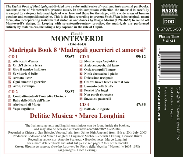 Madrigalbuch 8 1