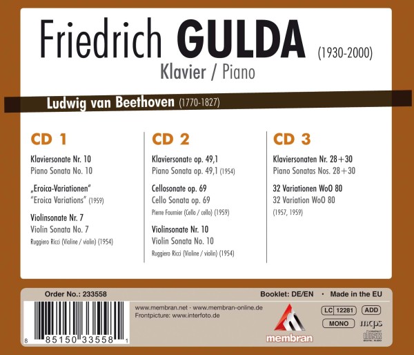 Klavierwerke/ Piano Work 1
