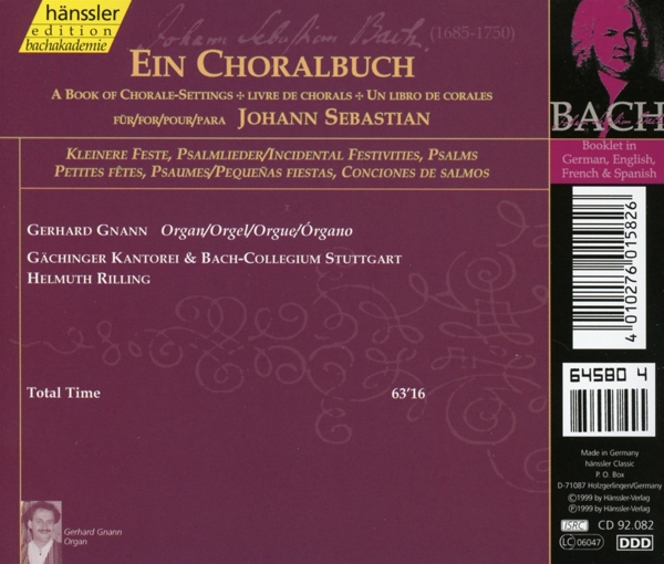 Ein Choralbuch-Kleinere Feste 1