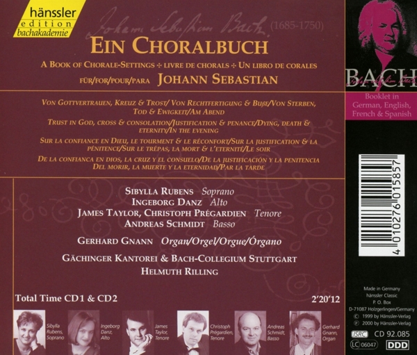 Ein Choralbuch-Von Gottvertrauen 1