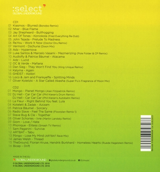 Global Underground: Select #3 1