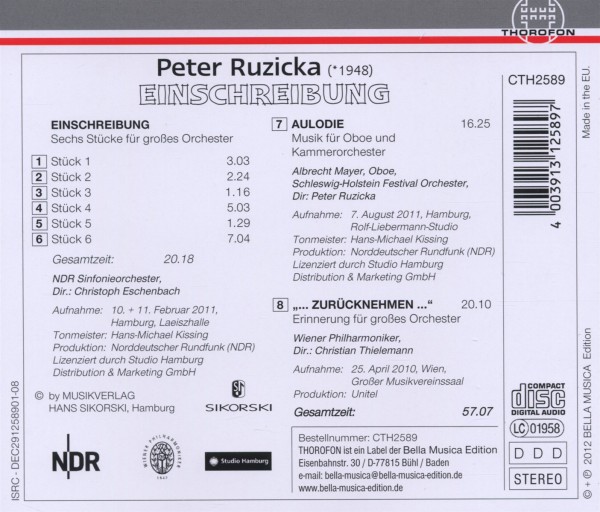 Einschreibung 1
