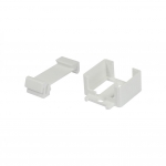 Shelly Zubeh�r - / Kombinierbarer Wand-/ Hutschienenhalter f�r Shelly MINI Serie - Wand- und Hutschiene