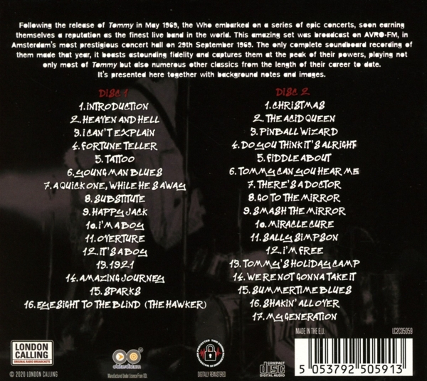 Live In Amsterdam (Digipak) 1