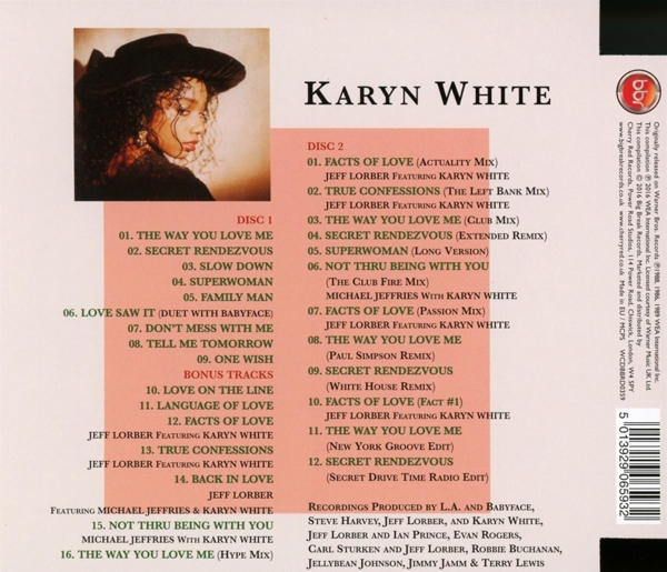 Karyn White (Remastered 2CD Deluxe Edition) 1