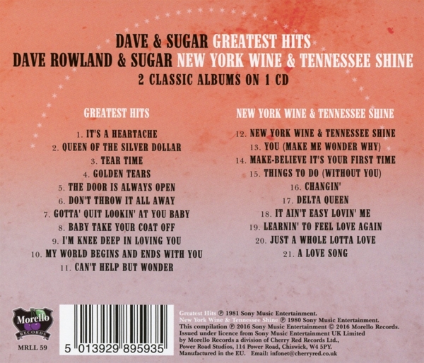 Greatest Hits/ New York Wine & Tennessee Shine 1