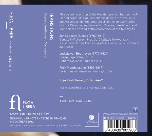 Transitions-Klavierwerke 1