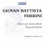 FERRINI G. B. - Werke fr Cembalo